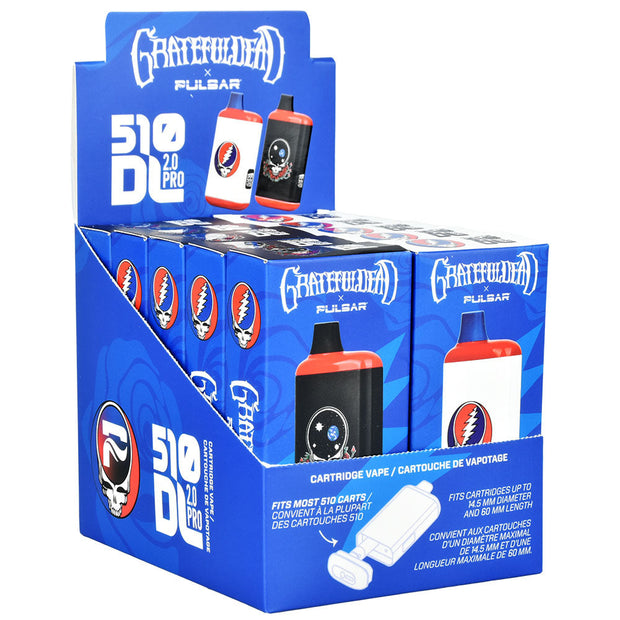 Grateful Dead x Pulsar 510 DL 2.0 Pro Auto-Draw VV Vape Bar | 1000mAh - Headshop.com