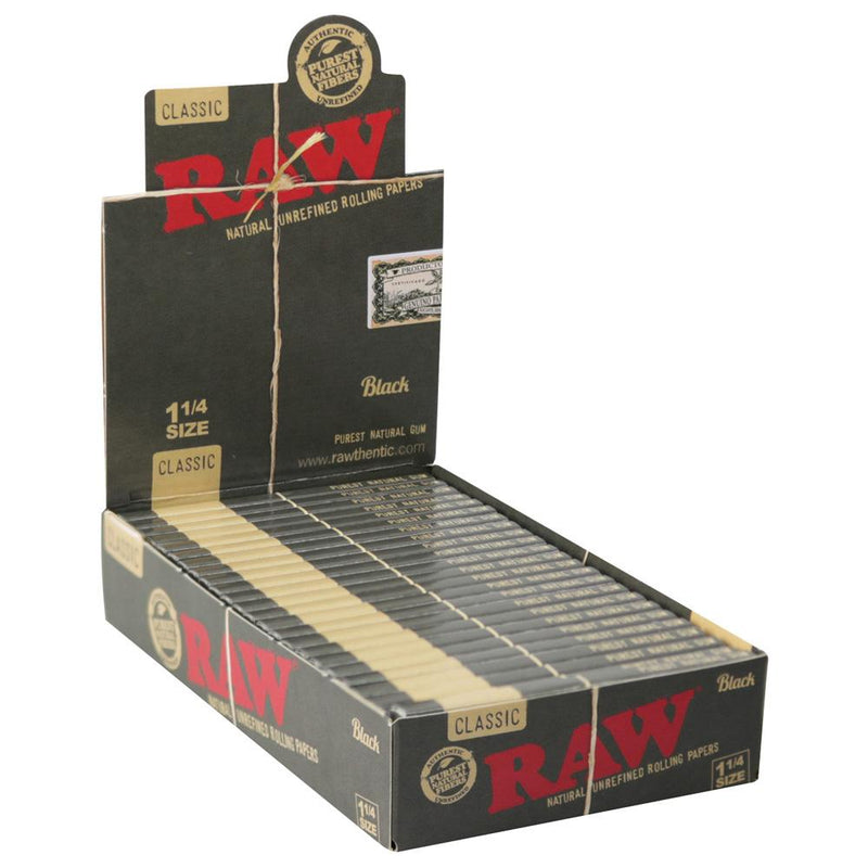 Raw Black Classic Rolling Papers - Headshop.com