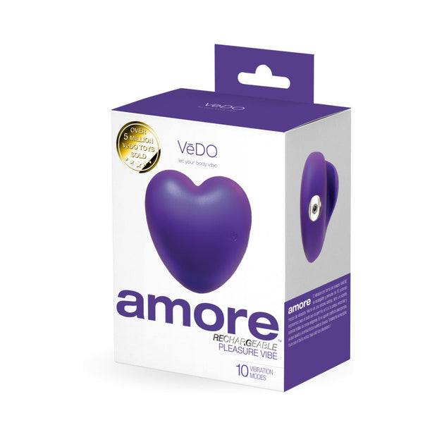 VeDO Amore Rechargeable Pleasure Vibe Purple - Headshop.com