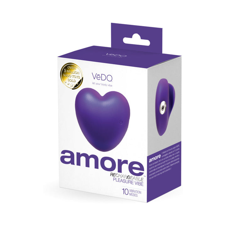 VeDO Amore Rechargeable Pleasure Vibe Purple - Headshop.com