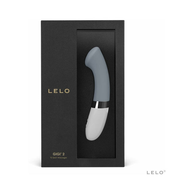 LELO GIGI 2 Rechargeable G-Spot Vibrator Cool Gray - Headshop.com
