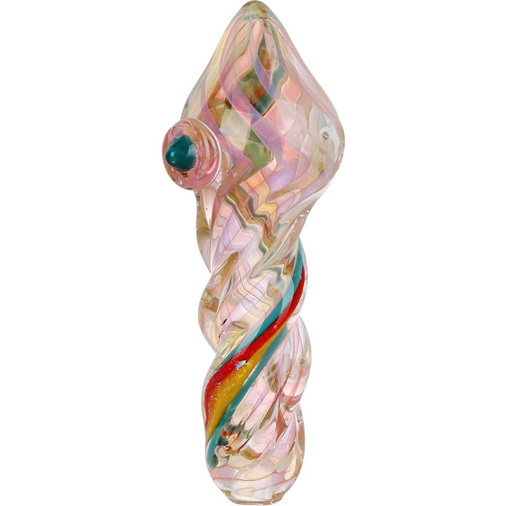 Candy Pop Memories Twisted Glass Hand Pipe - 5" - Headshop.com