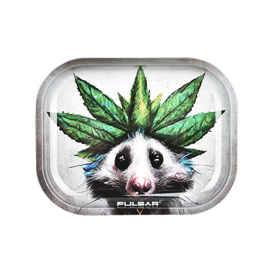 Pulsar Mini Metal Rolling Tray - Opotsum / 7"x5.5" - Headshop.com