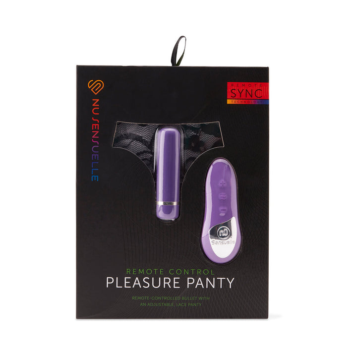 Nu Sensuelle Remote Control Pleasure Panty Purple - Headshop.com