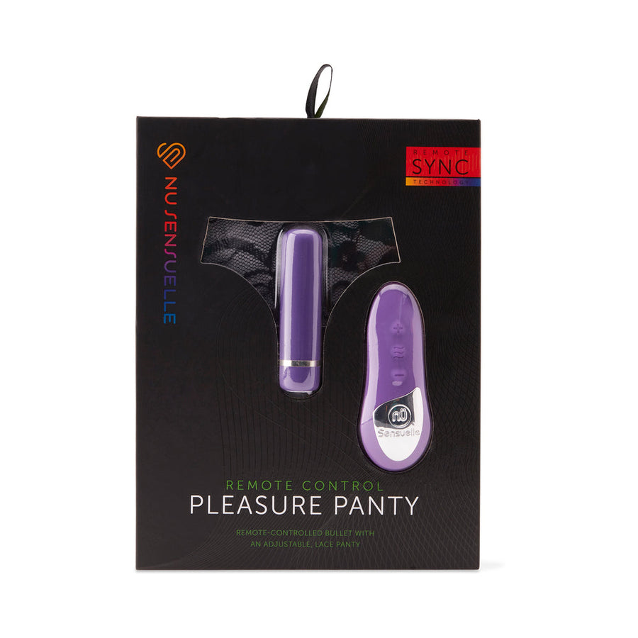Nu Sensuelle Remote Control Pleasure Panty Purple - Headshop.com