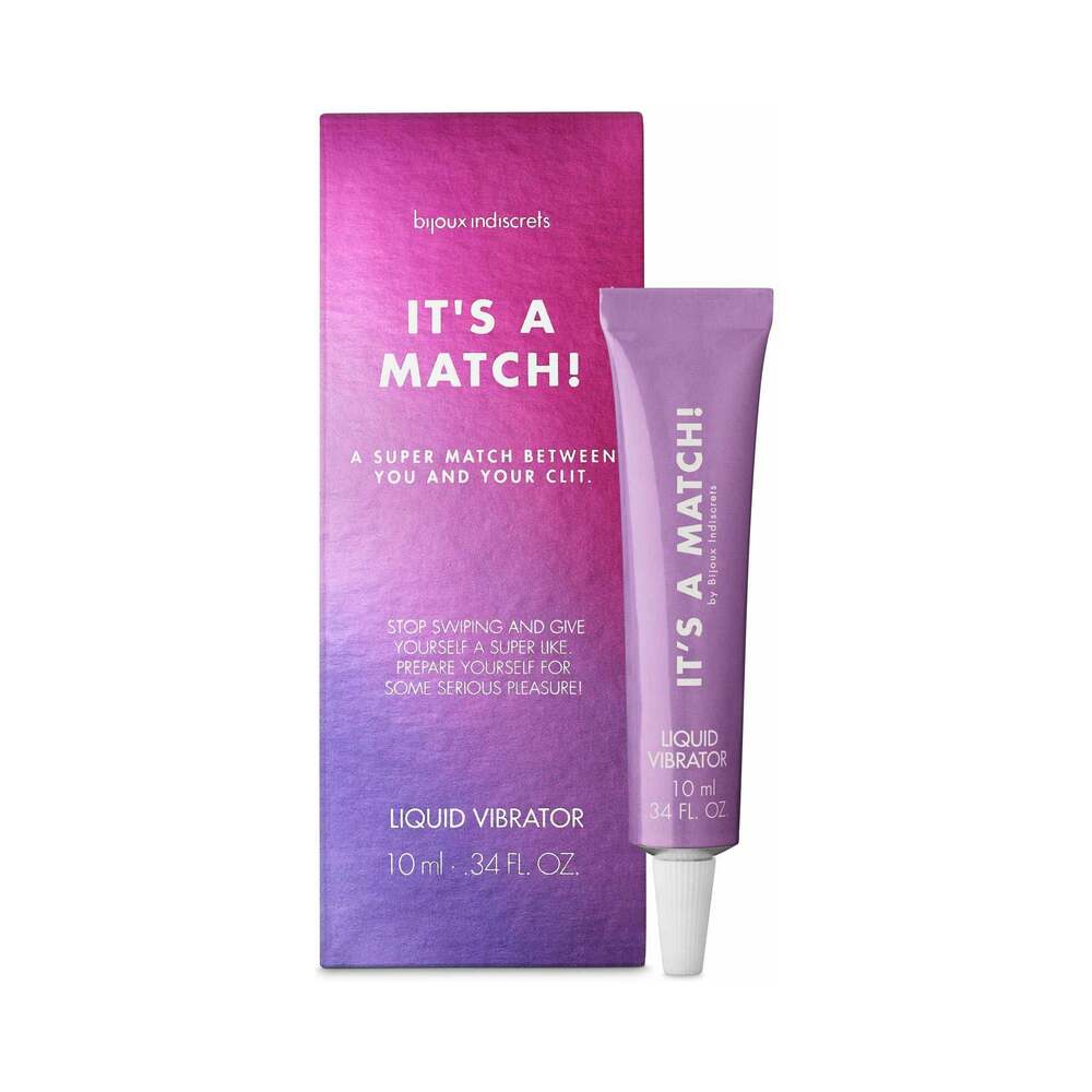 Bijoux Indiscrets Clitherapy It's a Match! Liquid Vibrator Tingling Serum 0.34 oz. - Headshop.com