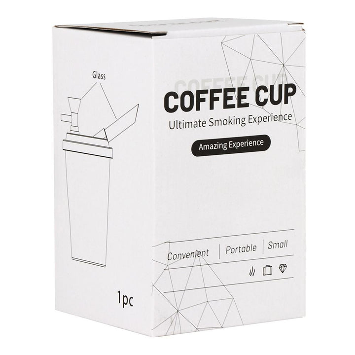 Secret Sip Coffee Cup Acrylic Bubbler - 7" / 14mm F / Colors Vary - Headshop.com