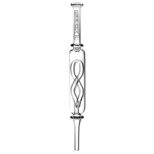 Pulsar Quartz Internal Twist Perc Dab Straw Pulsar Quartz Internal Twist Perc Dab Straw
