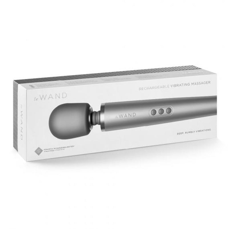Le Wand Rechargeable Massager Grey - Headshop.com