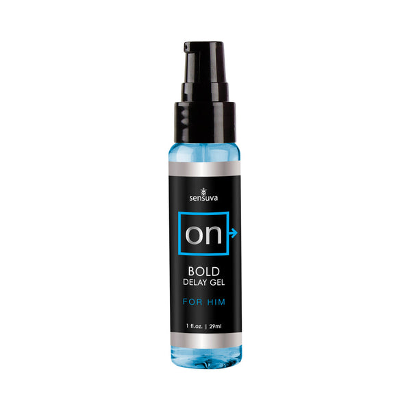 Sensuva ON Bold Delay Gel 1 oz. Sensuva ON Bold Delay Gel 1 oz.