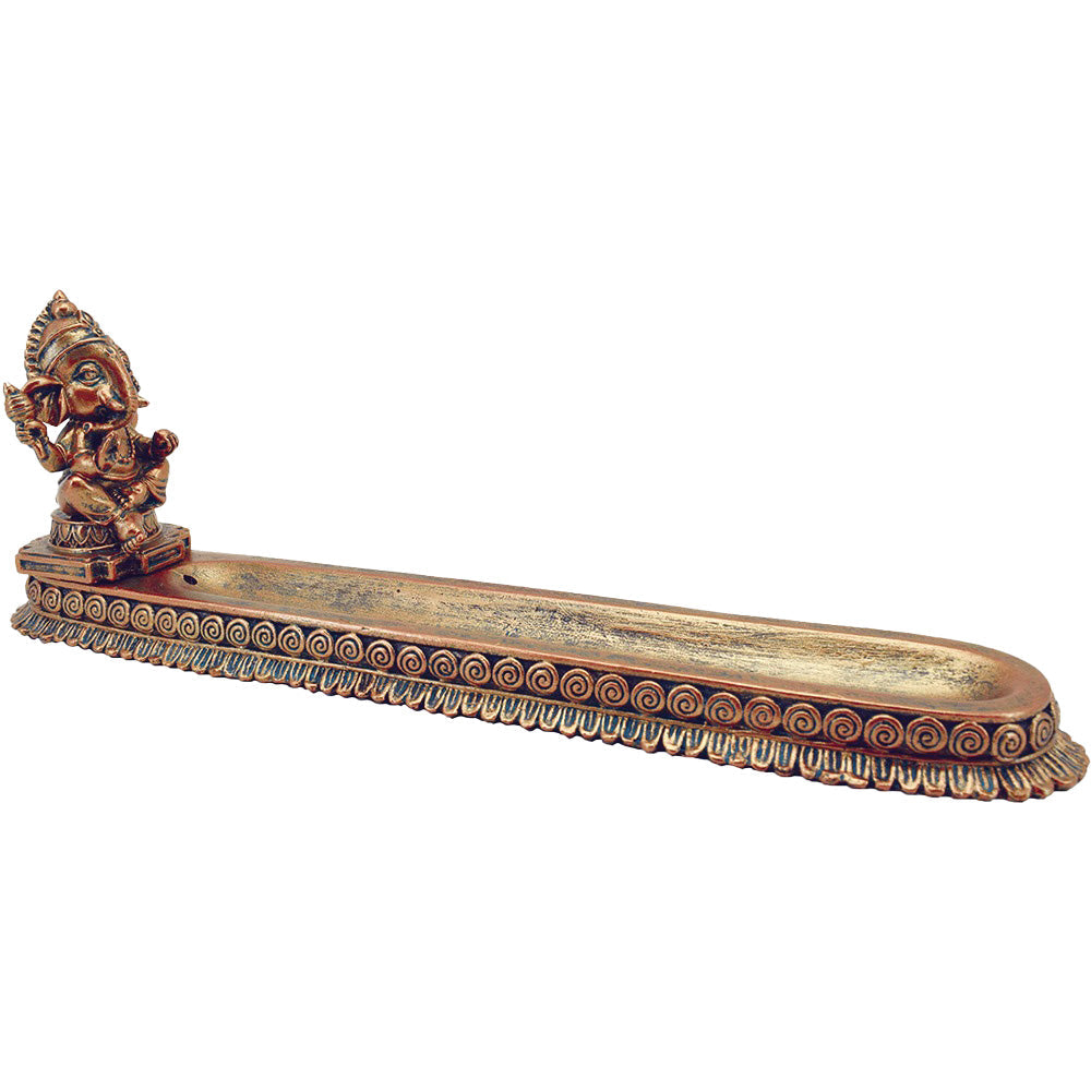 Meditating Ganesh Stick Incense Burner - 11" - Headshop.com