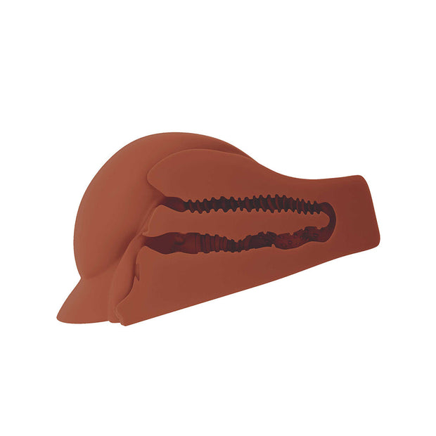 PDX Plus Perfect Ass XL Dual Entry Masturbator Brown - Headshop.com