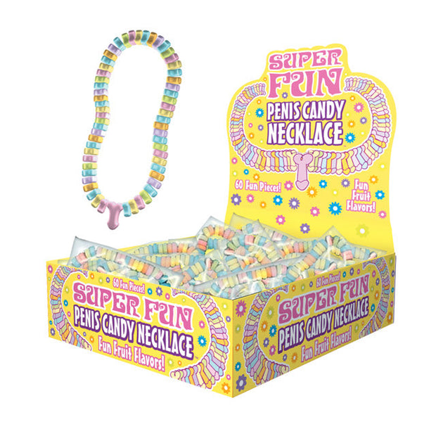 Super Fun Penis Candy Necklace Display - Headshop.com