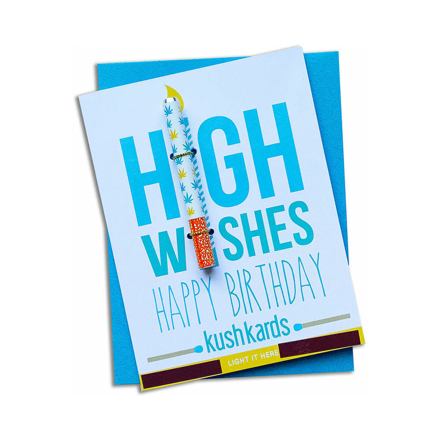 High Wishes Birthday One Hitter Kard - Headshop.com