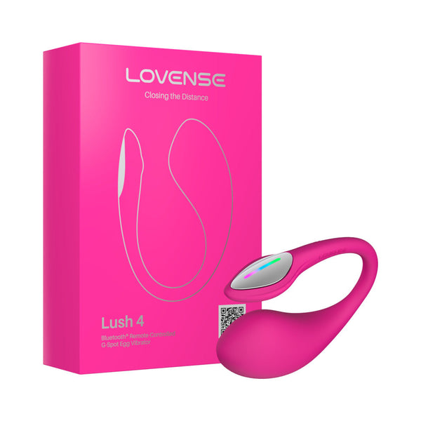 Lovense Lush 4 Bluetooth Remote-Controlled Egg Vibrator Lovense Lush 4 Bluetooth Remote-Controlled Egg Vibrator