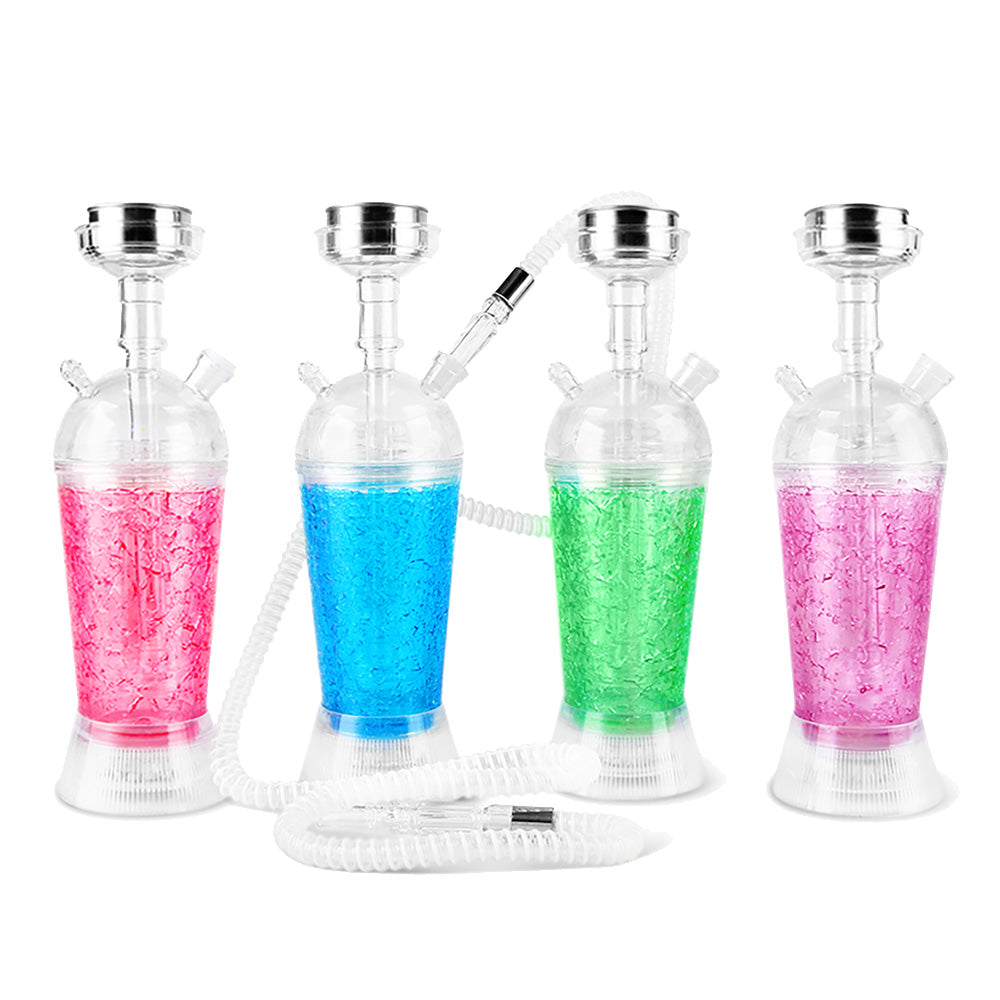 RIP DeLite Freezable Acrylic Hookah w/ LED- 13" / Colors Vary - Headshop.com