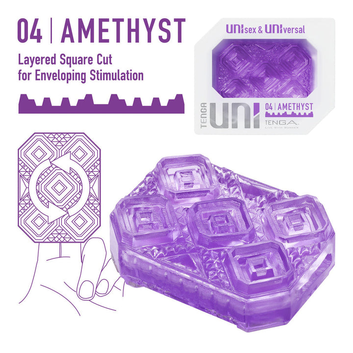 Tenga Uni Amethyst - Headshop.com