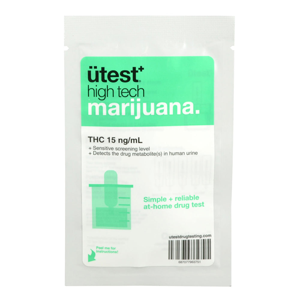 UTest Single Panel Drug Screen Test THC 15ng ml Headshop utest-single-panel-drug-screen-test-thc-15ng-ml-headshop