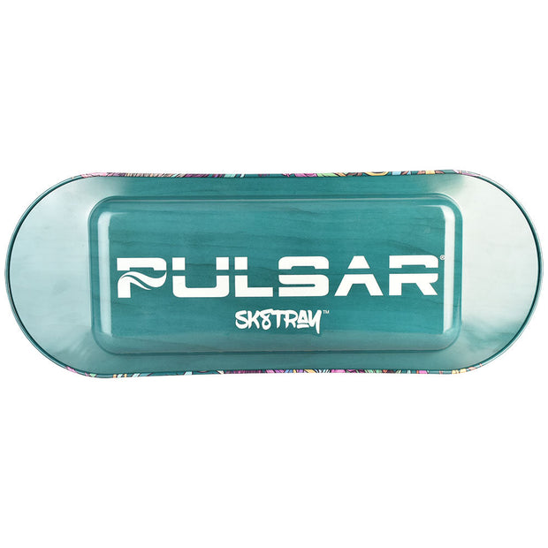 Pulsar SK8Tray Metal Rolling Tray | Courtney Hannen MrOw - Headshop.com