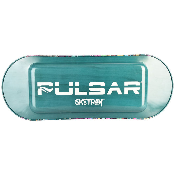 Pulsar SK8Tray Metal Rolling Tray | Courtney Hannen MrOw - Headshop.com