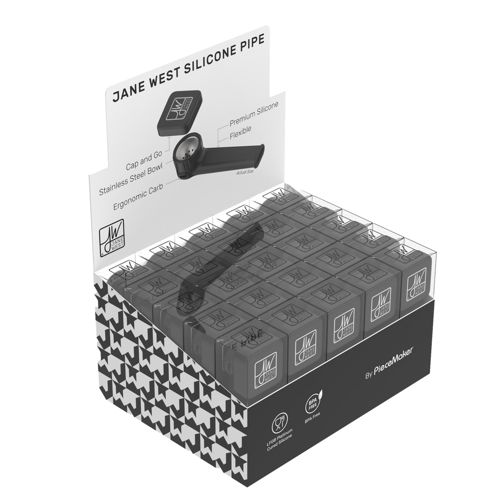 Jane West x Piecemaker Outdoor Pipe - Display Pack 25ct - Headshop.com