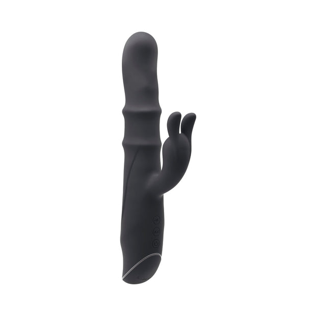 Evolved Ringmaster Rechargeable Dual Stim Vibe Silicone Black - Headshop.com