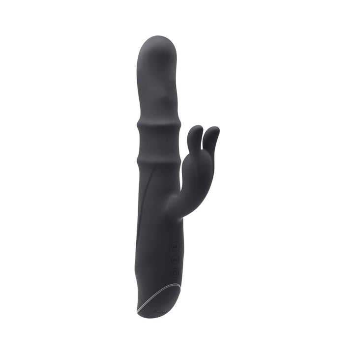 Evolved Ringmaster Rechargeable Dual Stim Vibe Silicone Black - Headshop.com