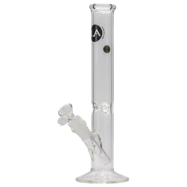 LA Pipes 12" Clear Straight Shot Bong - Headshop.com