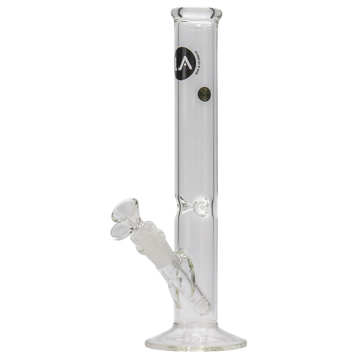 LA Pipes 12" Clear Straight Shot Bong - Headshop.com