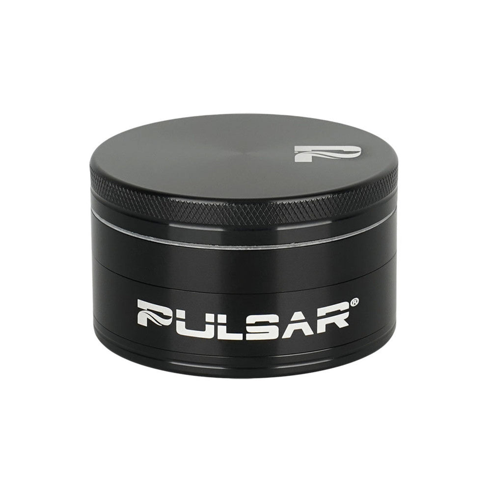 Pulsar Solid Top Aluminum Grinder-GR760- 4pc / 2.5" - Headshop.com
