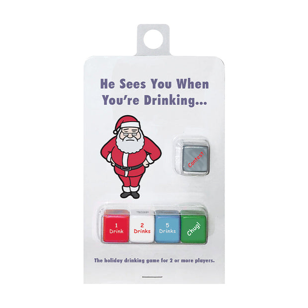 He Sees You When You're Drinking - Headshop.com