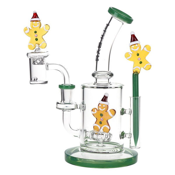 Pulsar Holidaze Series Glass Dab Rig Set | 8.25" | 14mm F Pulsar Holidaze Series Glass Dab Rig Set | 8.25" | 14mm F