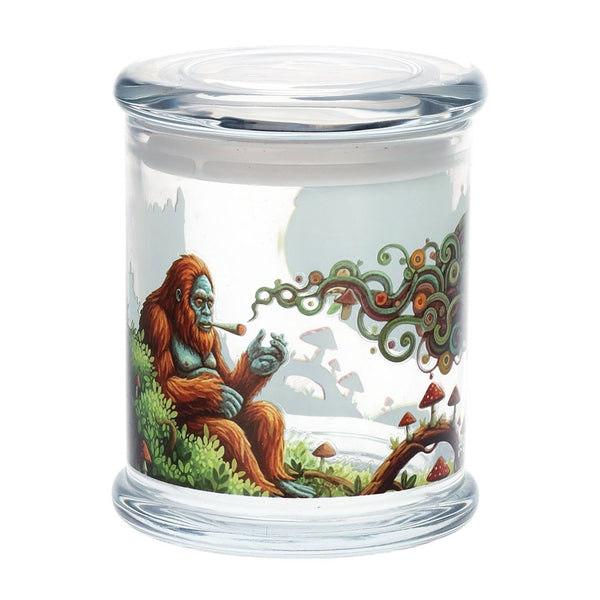 Pulsar Pop Top Glass Jar | Large | 4.5" x 3.9" Pulsar Pop Top Glass Jar | Large | 4.5" x 3.9"