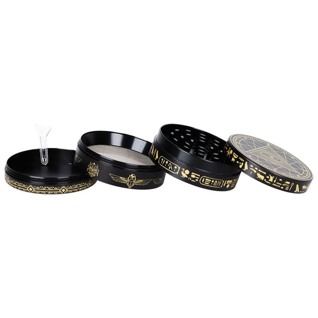 All-Seeing Eye Metal Grinder - 4pc / 2.5" 12ct - Headshop.com