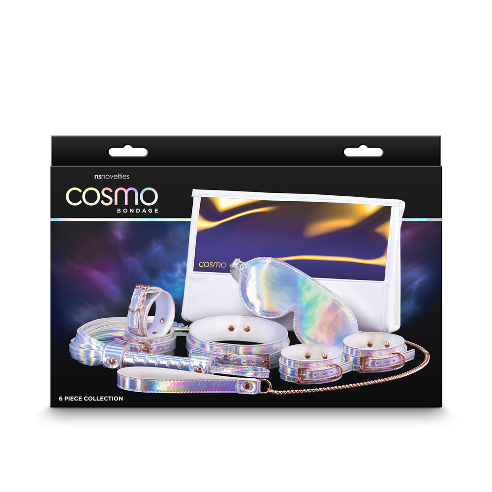 Cosmo Bondage - Collar and Leash - Rainbow main image 1