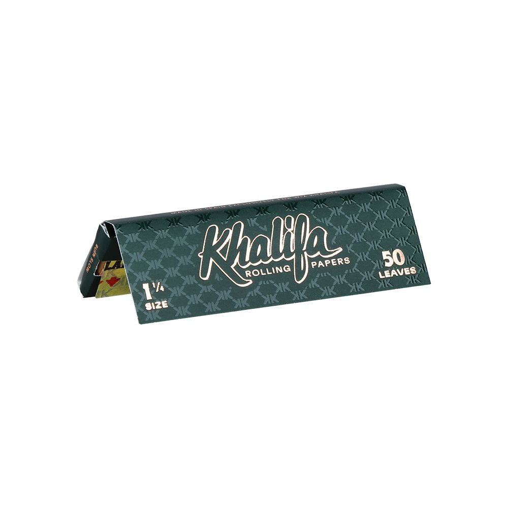 24CT DISPLAY - Khalifa Rolling Papers - 50pc / 1 1/4 - Headshop.com