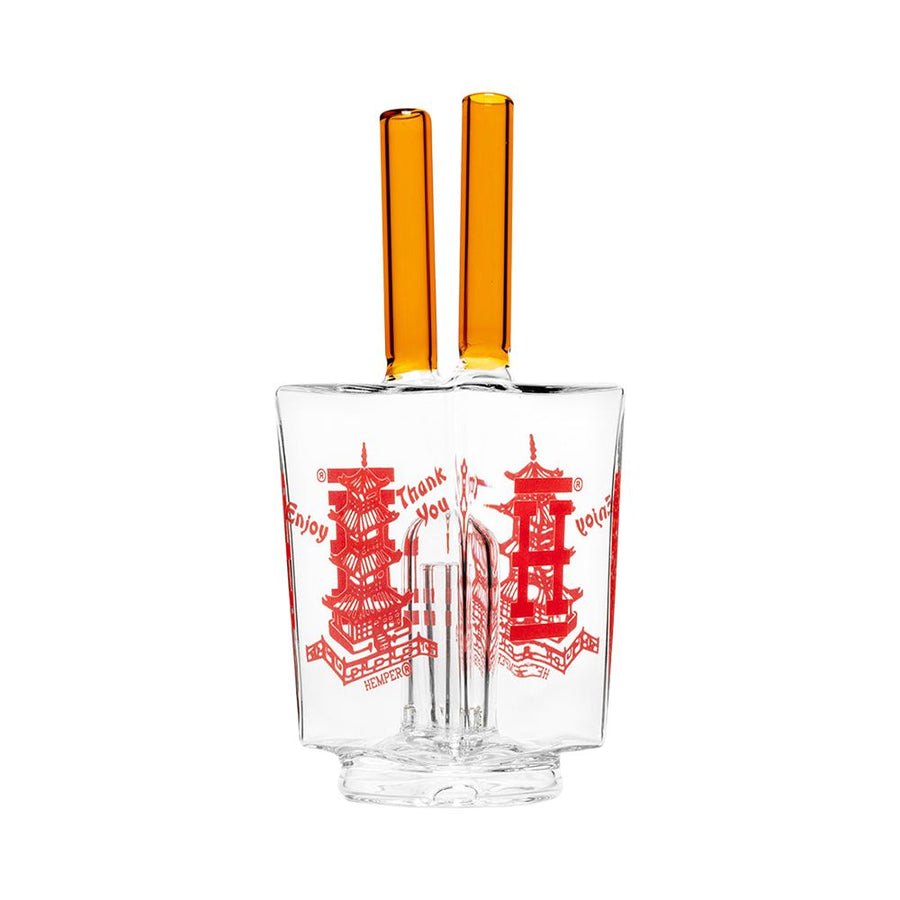 Hemper Chinese Takeout Glass Attachment for Puffco Peak & Peak Pro - 5.25 - Headshop.com