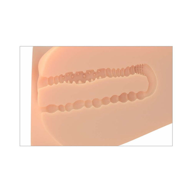 PDX Plus EZ Bang Torso Dual Entry Masturbator Beige - Headshop.com