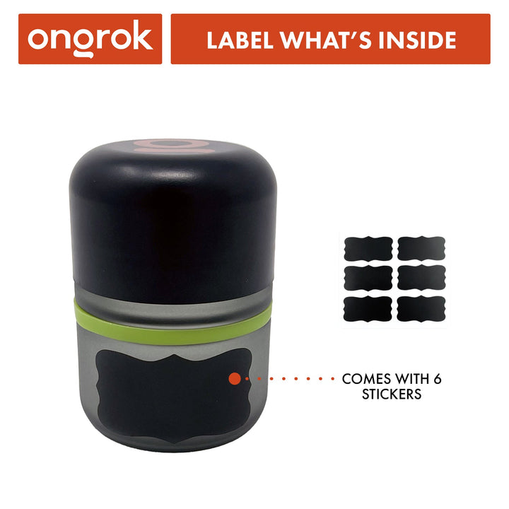 Ongrok 80ml Child Resistant Jar | 6 Pack - Headshop.com