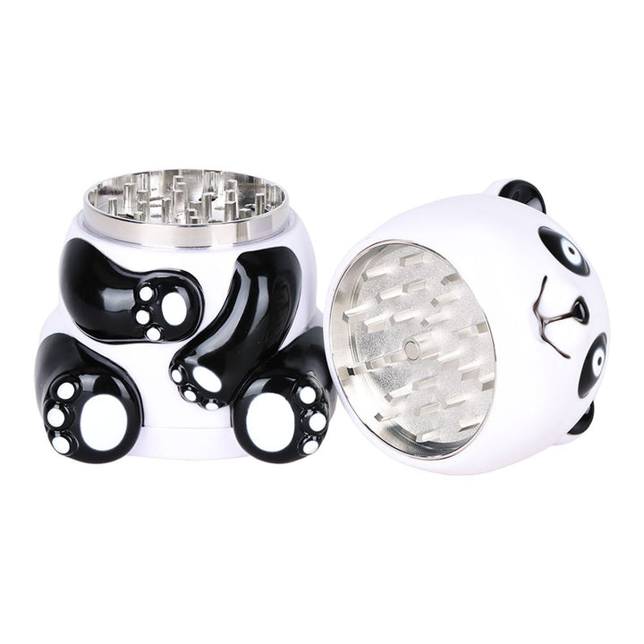 6CT DISPLAY - Panda Grinder - 4pc / 3" - Headshop.com