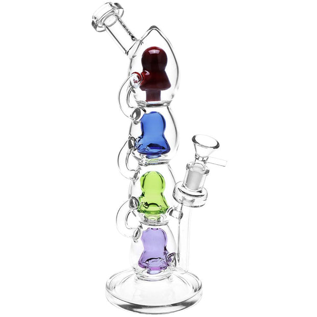 Pulsar Stacks on Stacks Glass Water Pipe - 11.75" - Headshop.com