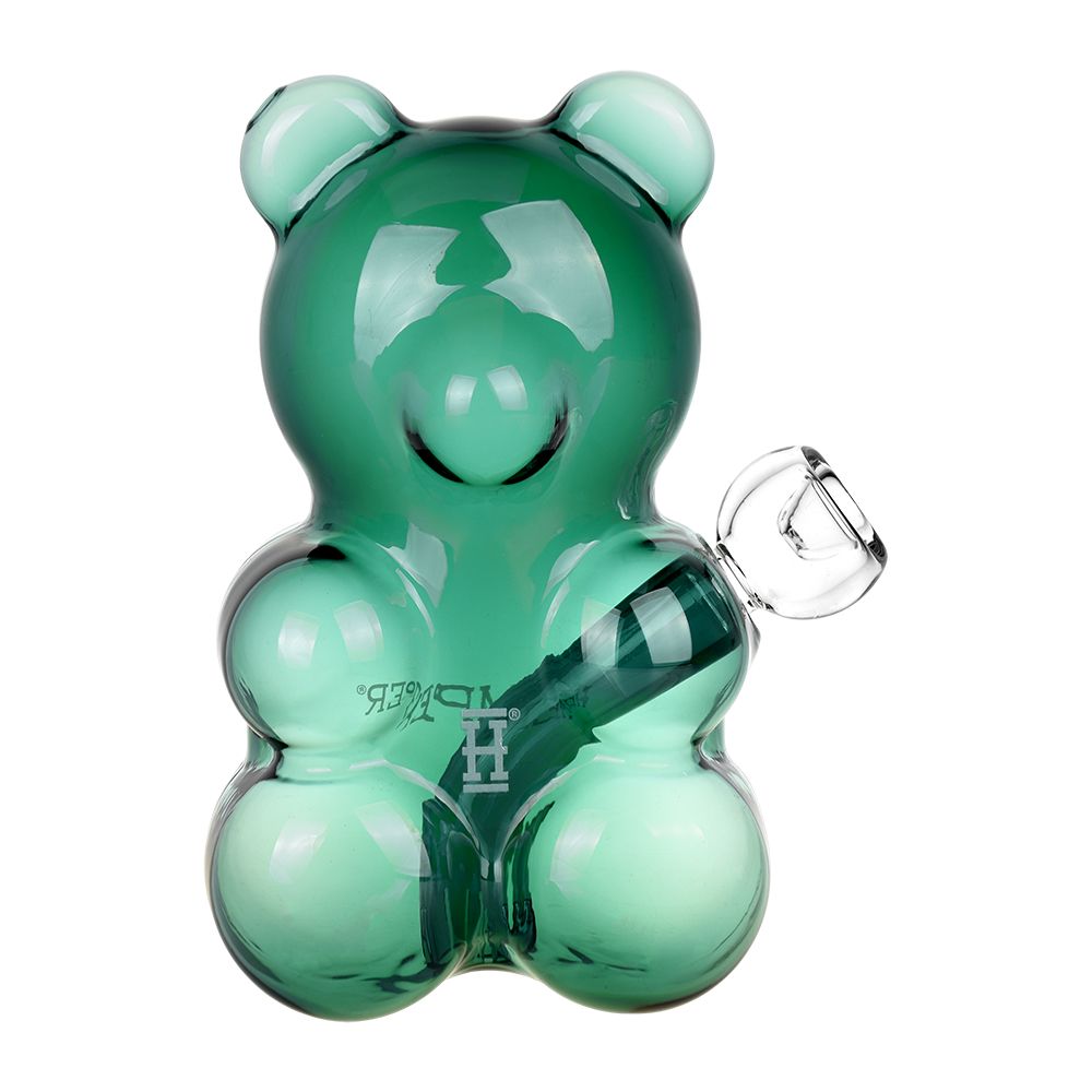 Hemper Gummy Bear Glass Water Pipe - 6.5" / 14mm F - Headshop.com