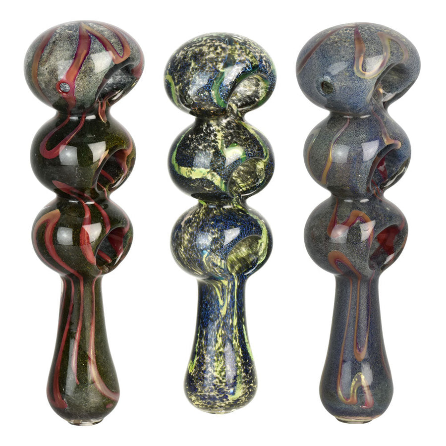 Fermion Skin Triple Bowl Spoon Hand Pipe - Headshop.com