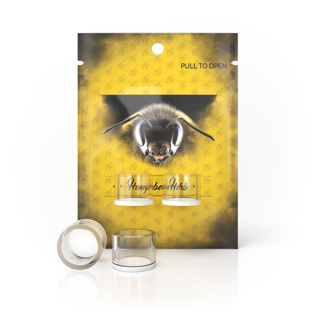 Honeybee Herb Honey and Milk Quartz Cups - Headshop.com