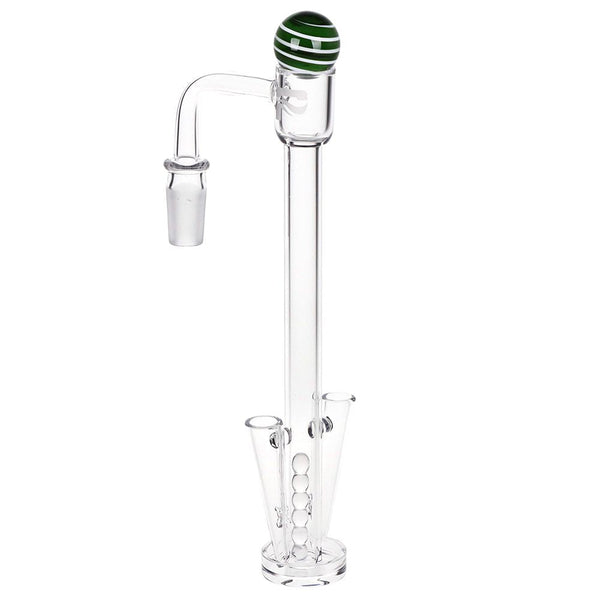Pulsar XXL Terp Slerp Quartz Banger Set w/ Side Funnels - 7" / 14mm M Pulsar XXL Terp Slerp Quartz Banger Set w/ Side Funnels - 7" / 14mm M