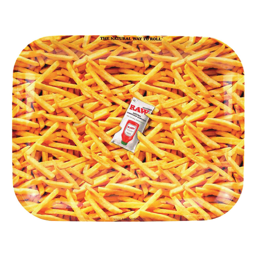 RAW Rolling Tray | French Fries - Headshop.com