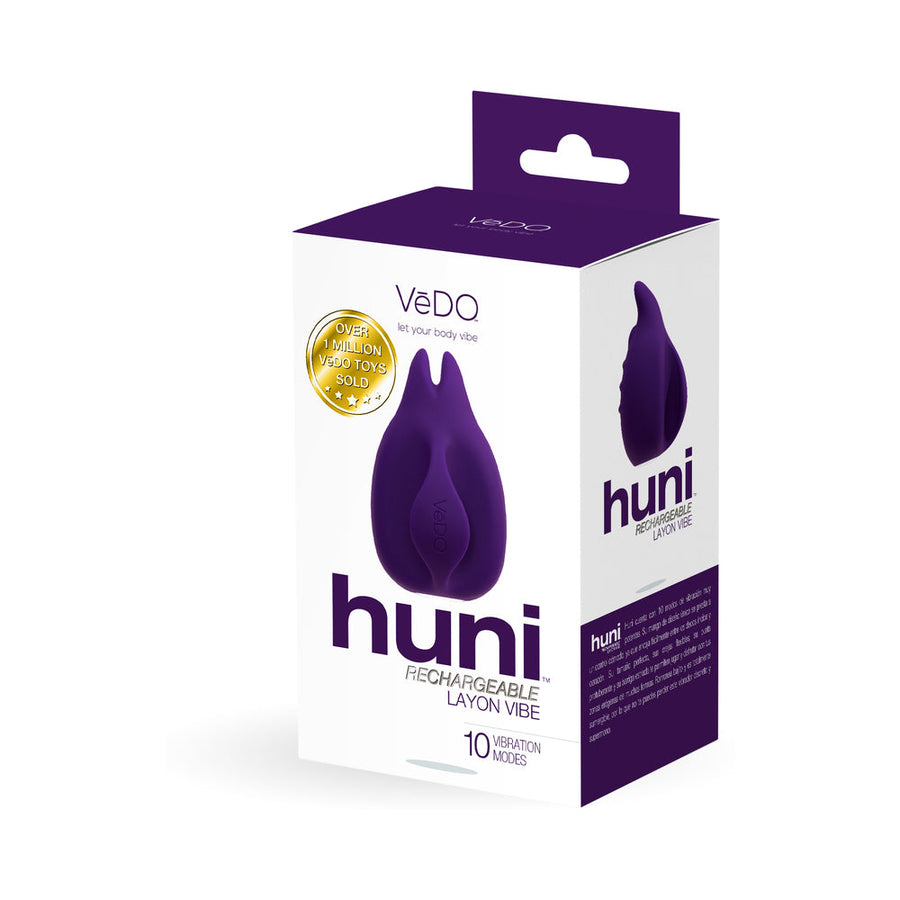VeDO Huni Rechargeable Finger Vibe Deep Purple - Headshop.com
