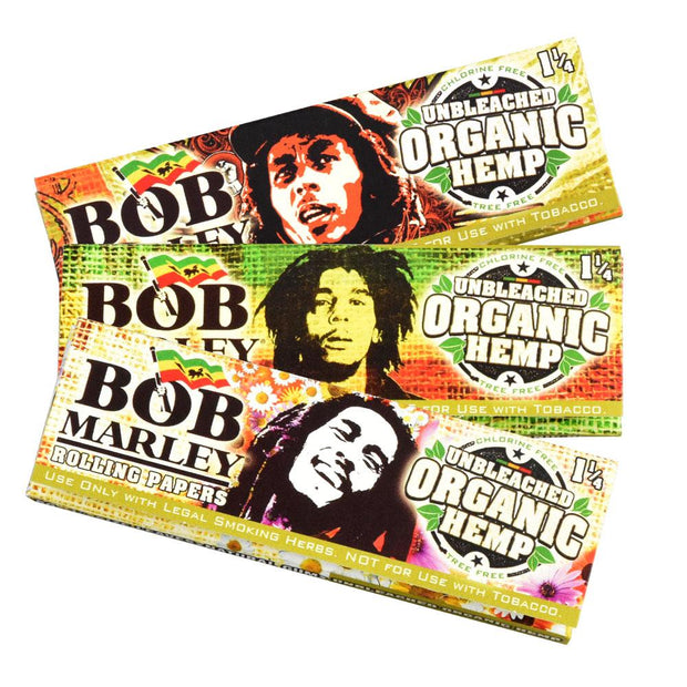Bob Marley Rolling Papers Organic Hemp - Headshop.com