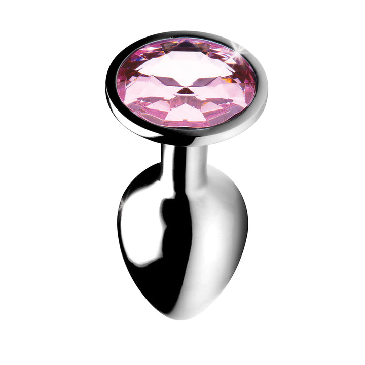 Booty Sparks Pink Gem Anal Plug Small - Headshop.com