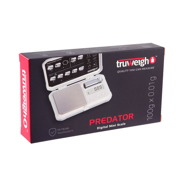 Truweigh Predator Digital Mini Scale | 100g x 0.01g - Headshop.com